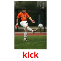 kick cartões com imagens