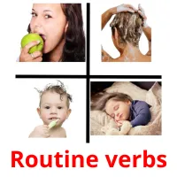 Routine verbs карточки энциклопедических знаний