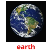 earth picture flashcards