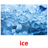 ice picture flashcards