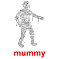 mummy card for translate