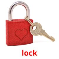 lock Tarjetas didacticas