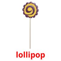 lollipop picture flashcards