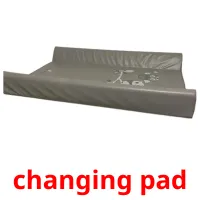 changing pad Bildkarteikarten