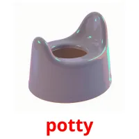 potty Bildkarteikarten