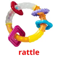 rattle Bildkarteikarten