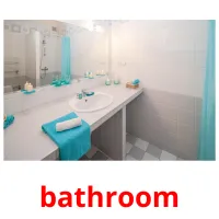 bathroom cartões com imagens