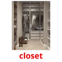 closet cartões com imagens