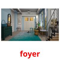 foyer picture flashcards