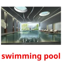 swimming pool cartões com imagens