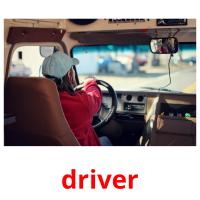 driver picture flashcards