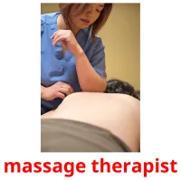 massage therapist cartes flash