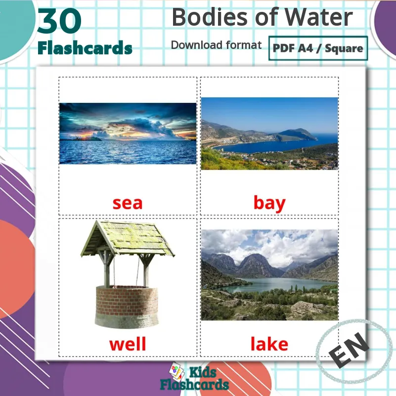 30-printable-bodies-of-water-flashcards-in-english-free-pdf for Free Printable Bodies Of Water Worksheets 30 Printable Bodies of Water Flashcards in English (Free PDF) for Free Printable Bodies Of Water Worksheets