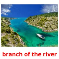 branch of the river picture flashcards