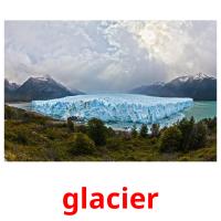 glacier Tarjetas didacticas