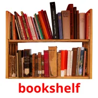 bookshelf picture flashcards