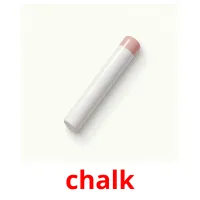 chalk picture flashcards