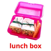 lunch box cartes flash