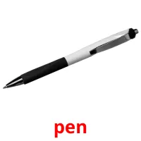 pen picture flashcards