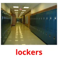 lockers cartões com imagens