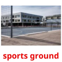 sports ground cartões com imagens