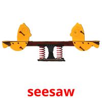 seesaw picture flashcards