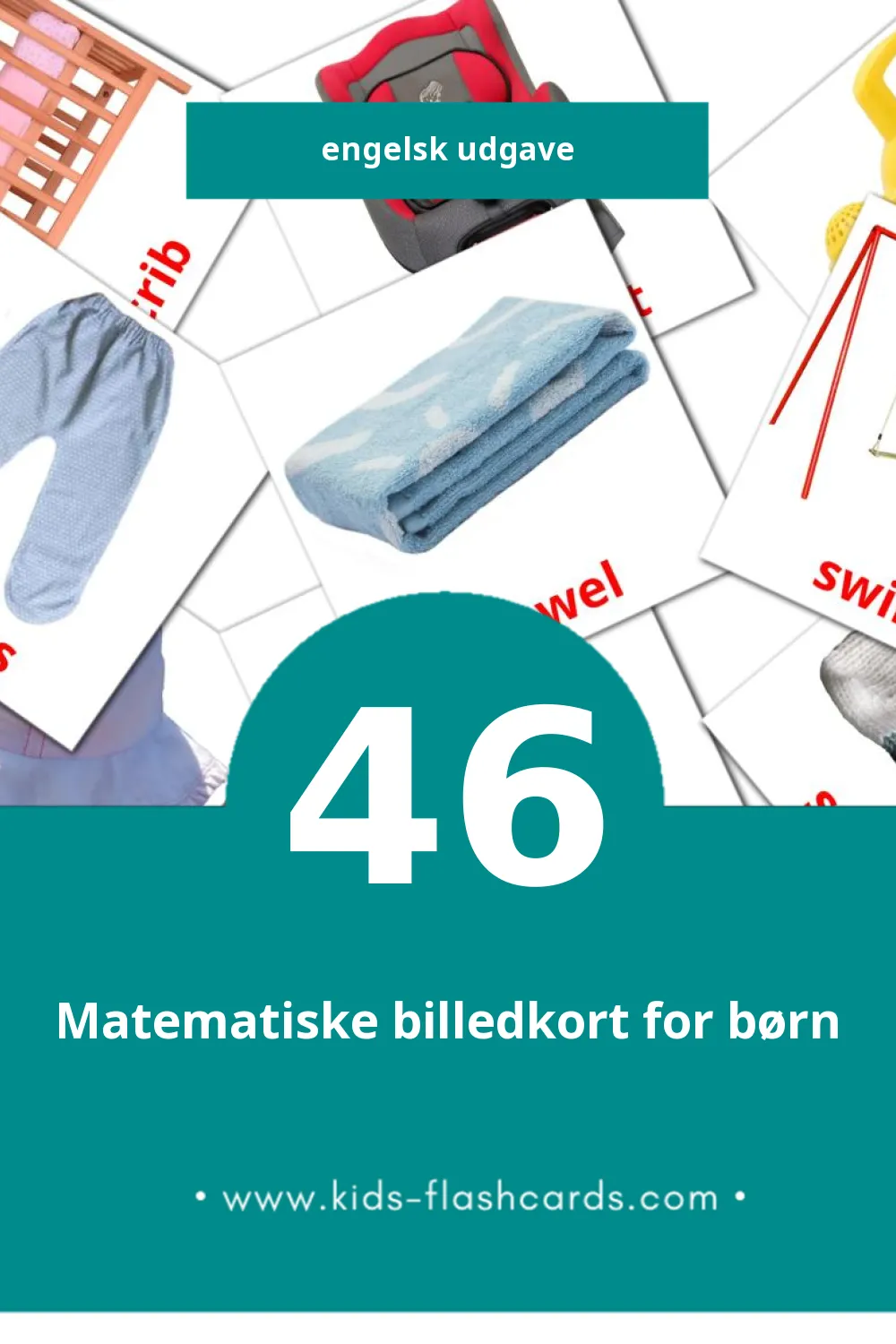Visuelle billedkort for børn om Baby til småbørn (46 kort på Engelsk)