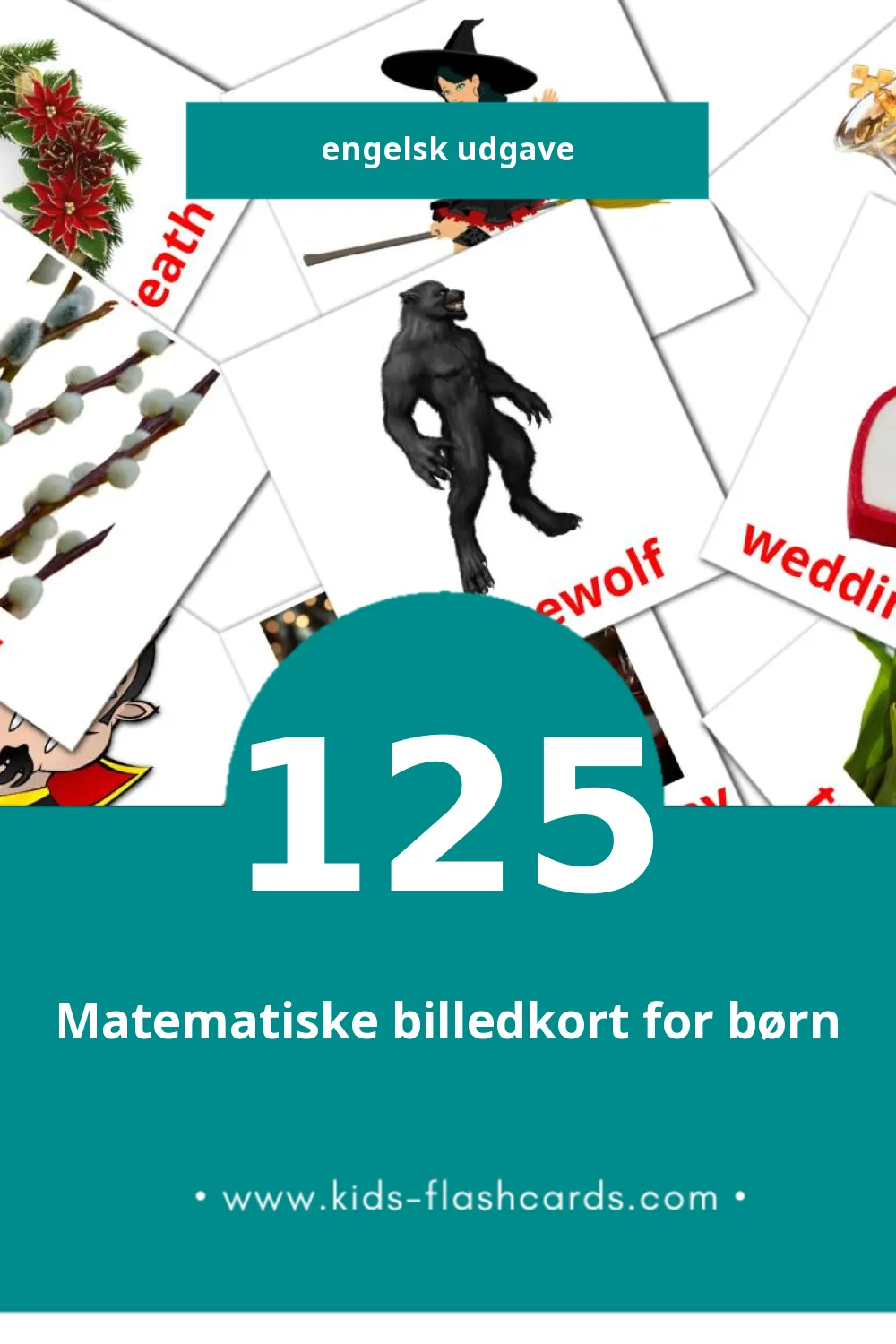 Visuelle billedkort for børn om Holidays til småbørn (125 kort på Engelsk)