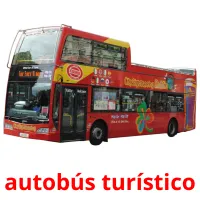 autobús turístico cartes flash