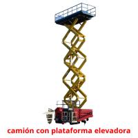 camión con plataforma elevadora card for translate