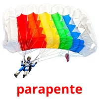 parapente ansichtkaarten