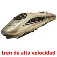 tren de alta velocidad cartões com imagens