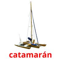 catamarán card for translate