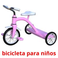 bicicleta para niños picture flashcards
