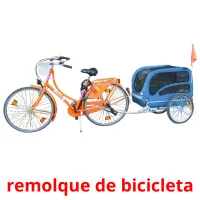 remolque de bicicleta cartes flash