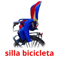 silla bicicleta Tarjetas didacticas