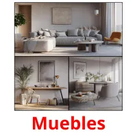 Muebles Tarjetas didacticas