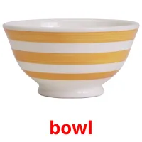 bowl cartões com imagens