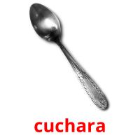 cuchara picture flashcards
