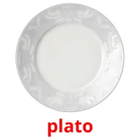 plato cartões com imagens