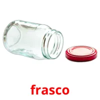 frasco Tarjetas didacticas