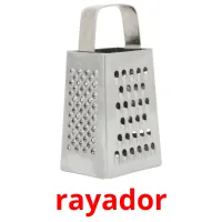 rayador Tarjetas didacticas