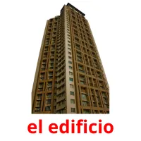 el edificio cartões com imagens