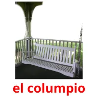 el columpio Bildkarteikarten