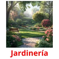 Jardinería Bildkarteikarten