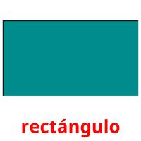 rectángulo picture flashcards