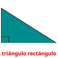 triángulo rectángulo card for translate