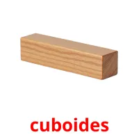 cuboides Tarjetas didacticas