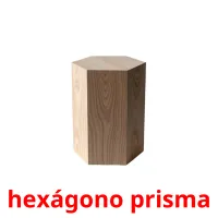 hexágono prisma Tarjetas didacticas