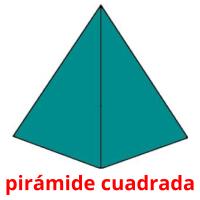 pirámide cuadrada cartes flash